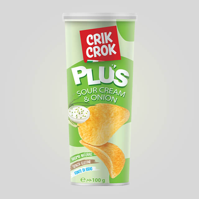 Crik Crok Plus- (100g) Sour Cream
