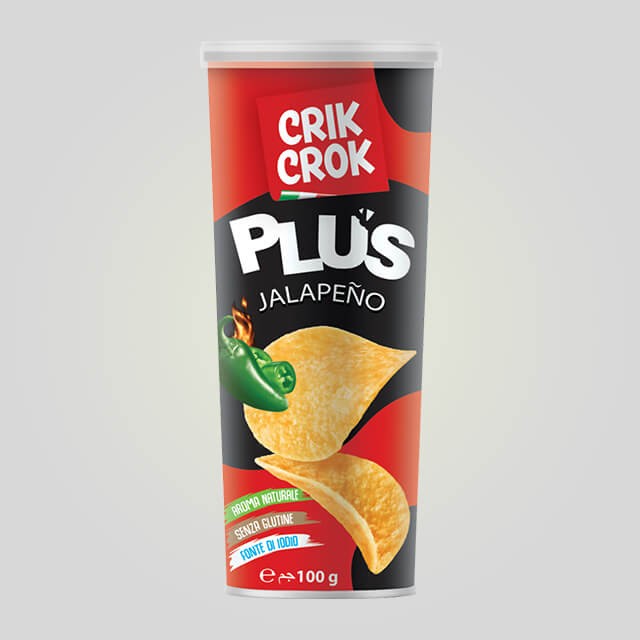 Crik Crok Plus - (100g) Jalpeno