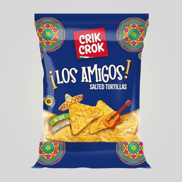 Crik Crok Salted Tortillas 200g
