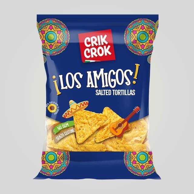 Crik Crok Salted Tortillas 200g