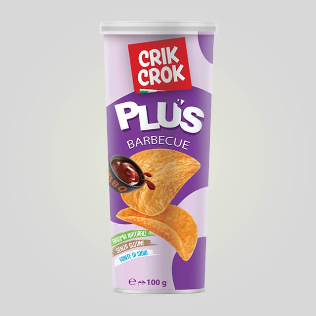 Crik Crok Plus- (100g) Brabecue 