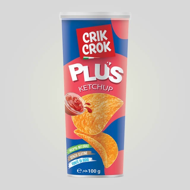 Crik Crok Plus- Ketchup 100g 