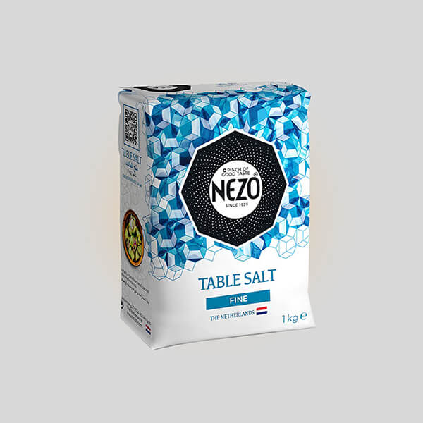 Nezo Fine Table Salt Blue 1kg 
